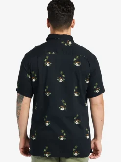 Quiksilver Shirts & Polos|Waterman Micronesia Woven Shirt Micronesia Dusk Black