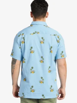 Quiksilver Shirts & Polos|Waterman Micronesia Woven Shirt Micronesia Dusk Blue