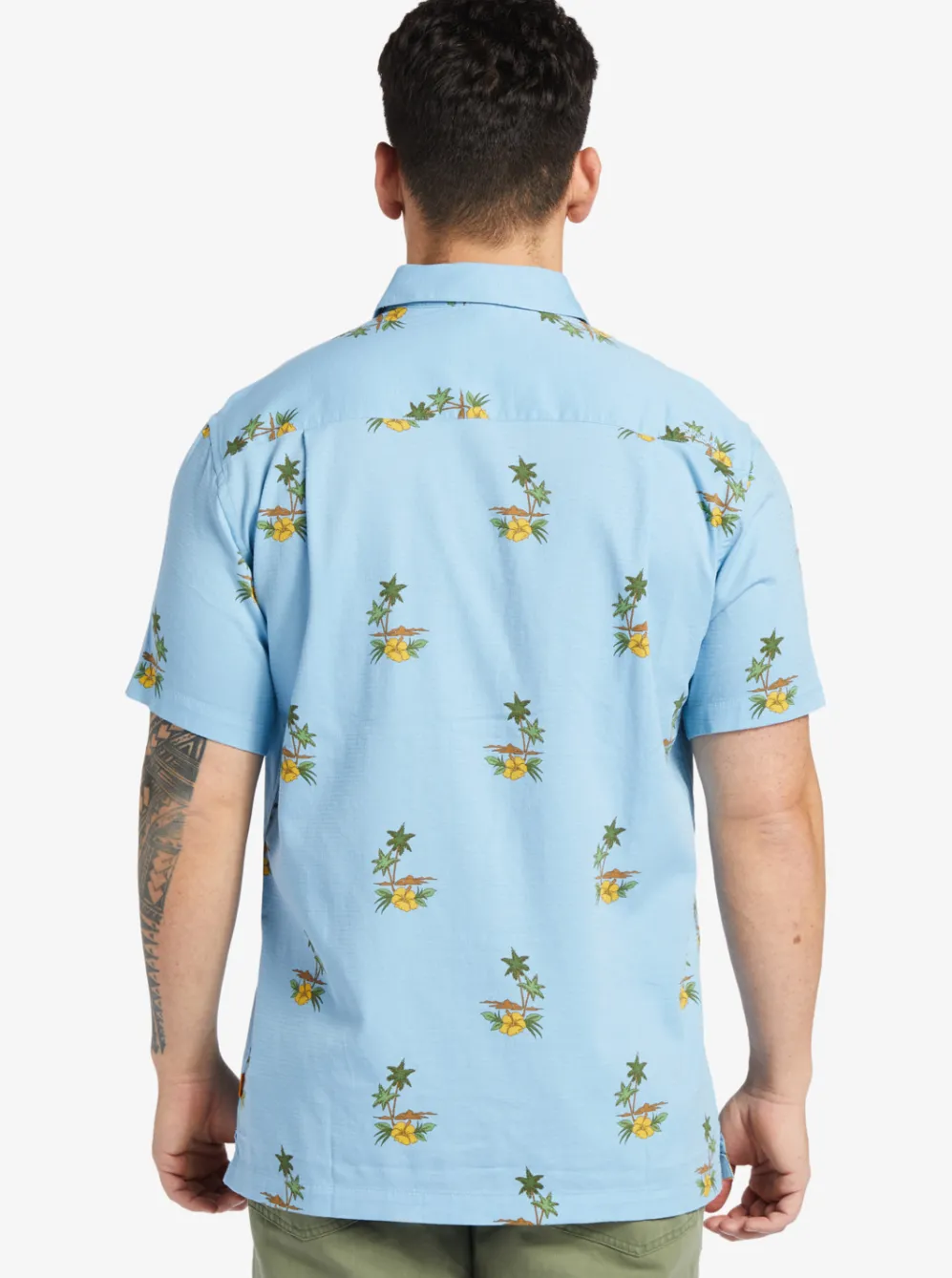Quiksilver Shirts & Polos|Waterman Micronesia Woven Shirt Micronesia Dusk Blue