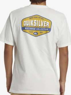 Quiksilver Tees|Waterman Morning Session T-Shirt Snow White