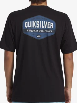 Quiksilver Tees|Waterman Morning Session T-Shirt Black