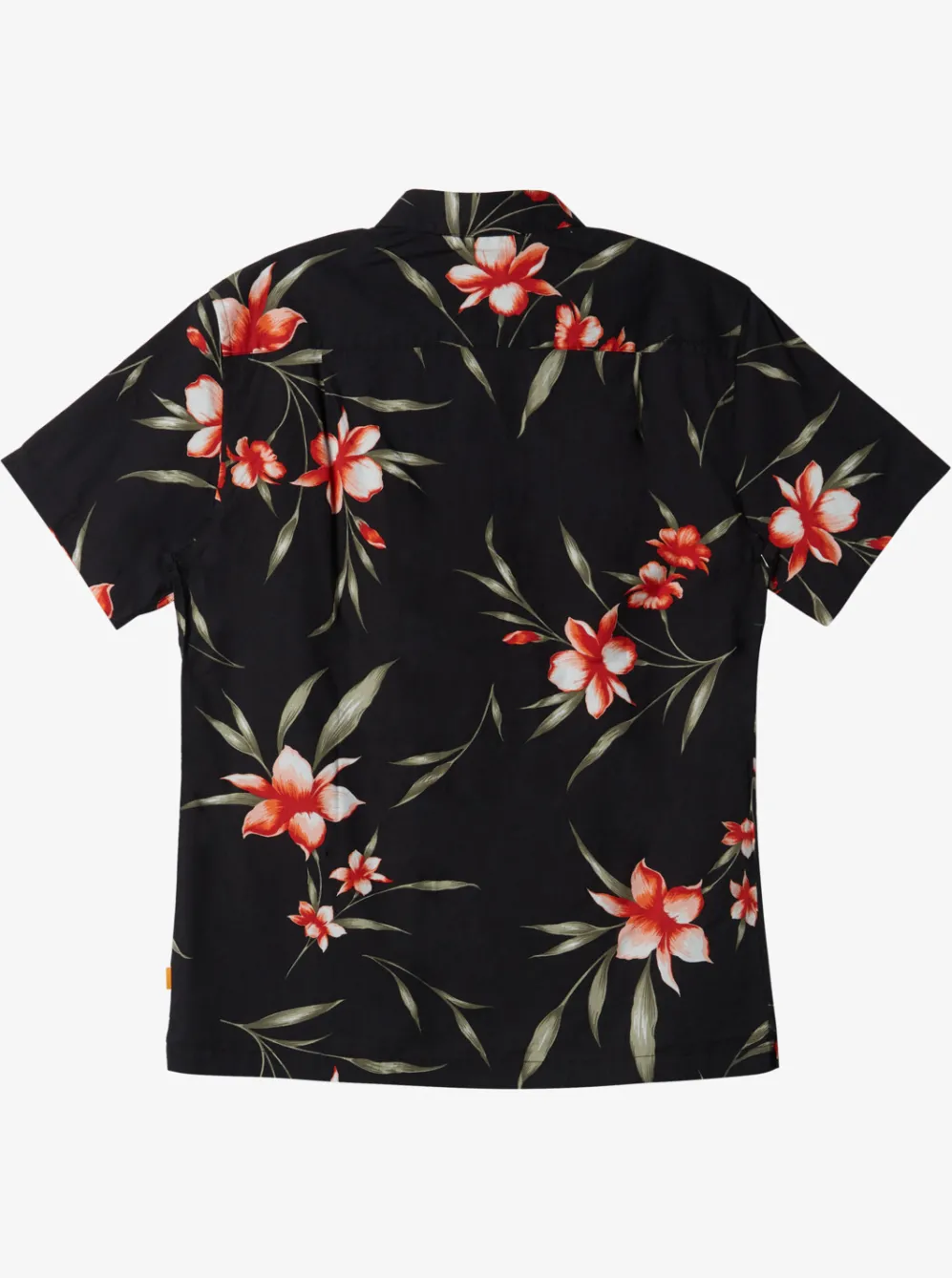 Quiksilver Shirts & Polos|Waterman Night Bloomer Woven Shirt Black Night Bloomer