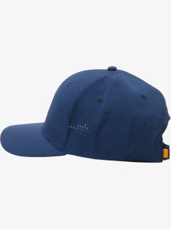 Quiksilver Hats|Waterman Perf Turf Snapback Hat Insignia Blue