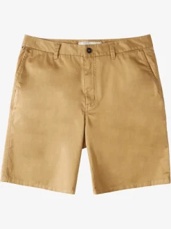 Quiksilver Shorts|Waterman Secret Ocean 20" Chino Shorts Dull Gold