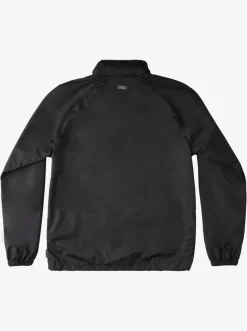 Quiksilver Jackets|Waterman Shell Shock Water-Resistant Lightweight Mini Ripstop Windbreaker Black