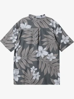 Quiksilver Shirts & Polos|Waterman Shonan Short Sleeve Shirt Dark Slate