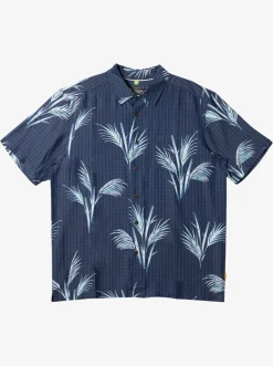 Quiksilver Shirts & Polos|Waterman Skipped Out Woven Shirt Estate Blue Skippe Out
