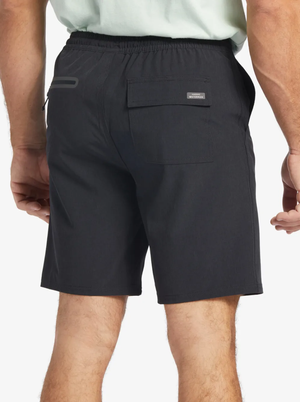 Quiksilver Amphibians|Waterman Suva 20" Amphibian Boardshorts Black