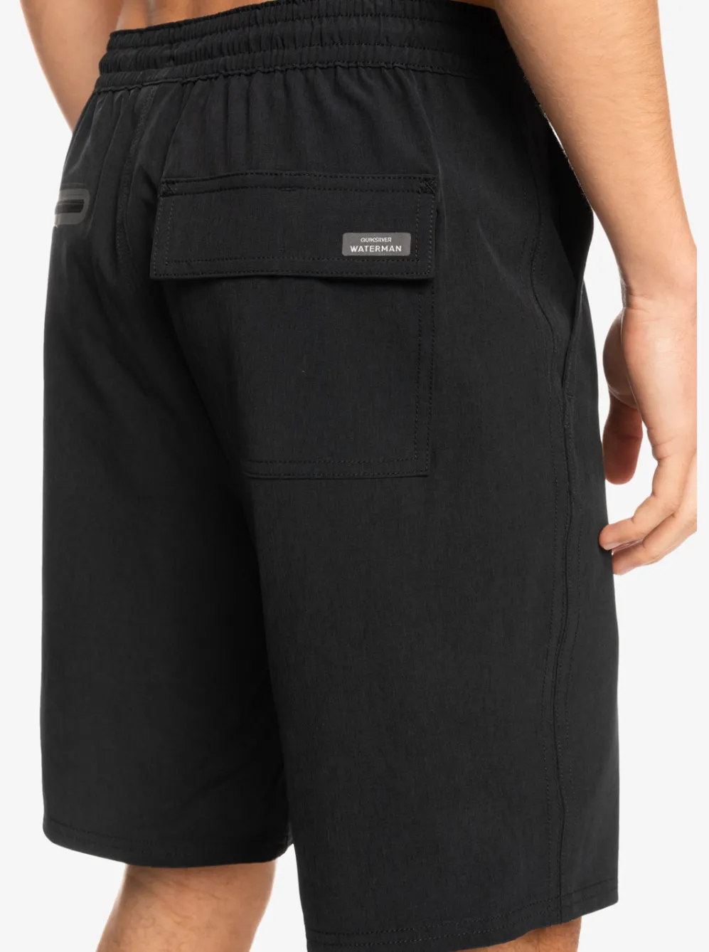 Quiksilver Amphibians|Waterman Suva 20" Amphibian Boardshorts Black