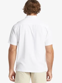 Quiksilver Shirts & Polos|Waterman Tahiti Palms Premium Anti-Wrinkle Shirt White