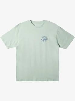 Quiksilver Tees|Waterman Tails Up T-Shirt Subtle Green