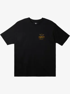 Quiksilver Tees|Waterman Tails Up T-Shirt Black