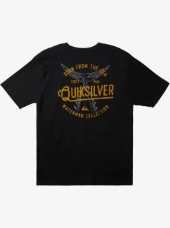 Quiksilver Tees|Waterman Tails Up T-Shirt Black