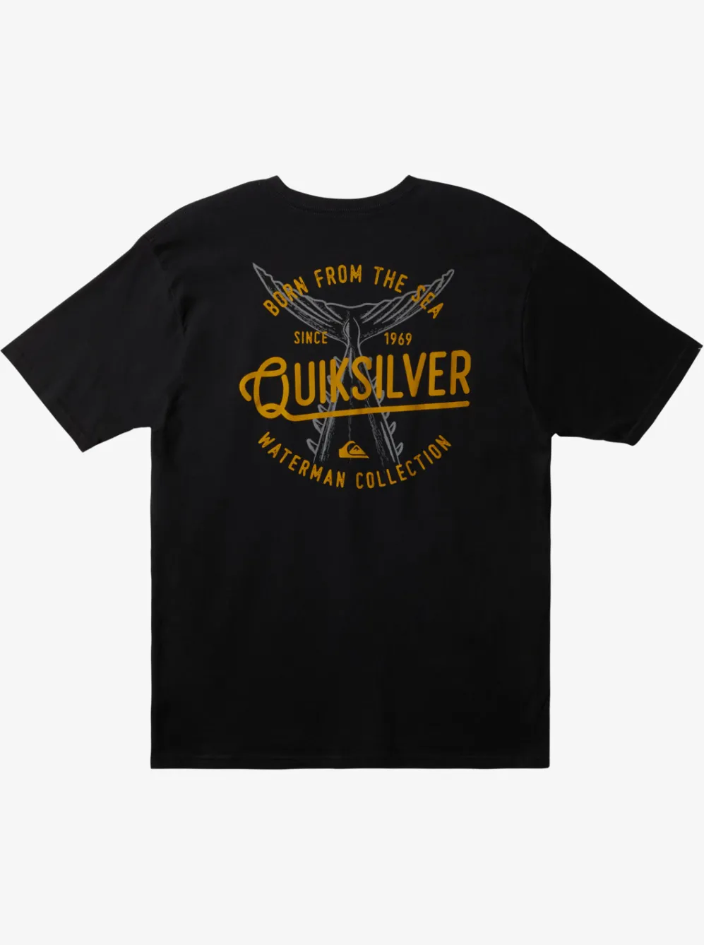 Quiksilver Tees|Waterman Tails Up T-Shirt Black