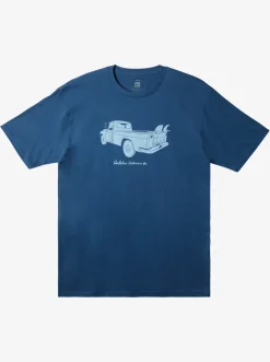 Quiksilver Tees|Waterman The Essentials T-Shirt Ensign Blue