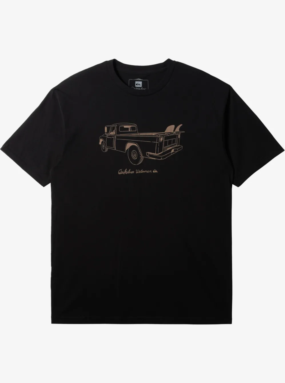 Quiksilver Tees|Waterman The Essentials T-Shirt Black