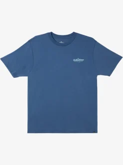 Quiksilver Tees|Waterman Trophy Catch Qt-Shirt Ensign Blue