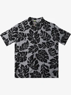 Quiksilver Shirts & Polos|Waterman Waterfall Rain Short Sleeve Shirt Black Waterfall Rain