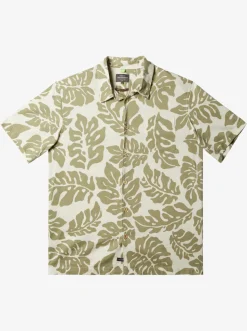 Quiksilver Shirts & Polos|Waterman Waterfall Rain Short Sleeve Shirt Tea Waterfall Rain