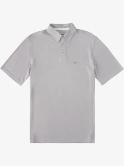 Quiksilver Shirts & Polos|Waterman Waterpolo Short Sleeve Polo Shirt Sharkskin