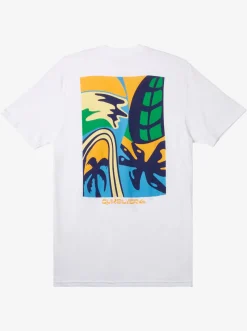 Quiksilver Tees|Weird Trip T-Shirt White