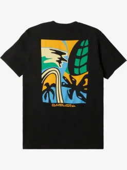Quiksilver Tees|Weird Trip T-Shirt Black
