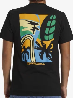 Quiksilver Tees|Weird Trip T-Shirt Black
