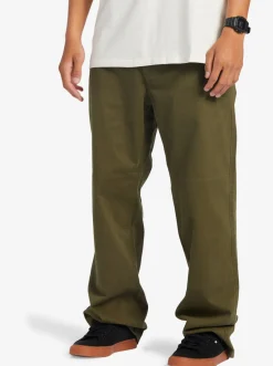 Quiksilver Pants|Wilde Chino Pants Grape Leaf