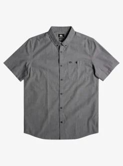 Quiksilver Shirts & Polos|Winfall Short Sleeve Shirt Black