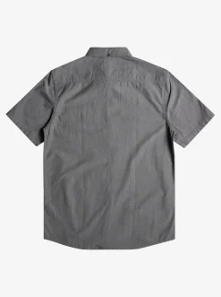 Quiksilver Shirts & Polos|Winfall Short Sleeve Shirt Black
