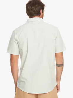 Quiksilver Shirts & Polos|Winfall Short Sleeve Shirt Iceberg Green